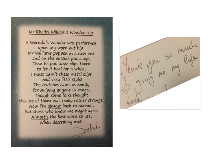 A poem from a grateful patient